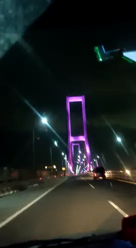 Melintasi Jembatan Suramadu di Malam Hari. Alhamdulillah. #IslahWheels 