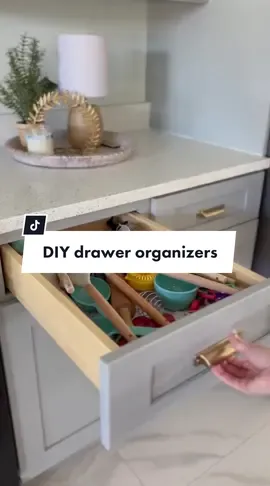 Our kitchen drawers are all 13x19.5 inches (pretty standard) they needed some SERIOUS organizing 🥴 but those dang drawer inserts can be expensive. So let’s build them instead to fit OUR needs❤️ . . For the diagonal inserts I used these measurements: 12.5 inches, 17.5 inches, 16 inches, and 9 inches. The side boards were both 19.5 inches. The inserts were all cut at 45 degree angles.  . . For the second drawer: Long insert at the bottom: 13 inches, the sides of the insert are 17 inches, the smaller inserts are all 7 inches. . . I’ll post in my stories with still photos and labels of measurements to make it easier to follow! You can do this!!!  . . #asmr #asmrcleaning #organization #organizing #kitchenorganization #restock #restocking #spicedrawer #kitchendesign #kitchencabinets #kitchenideas #cljsquad #diyhome #diyhomeprojects #amazonfinds #amazonhome #amazonmusthaves #kitchendrawerorganization #organizedhome #diyproject #diytiktok 