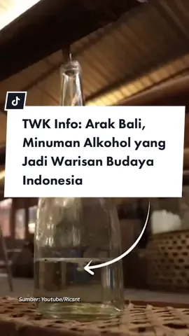 Siapa yang udah pernah coba arak Bali? Ternyata arak ini ditetapkan sebagai warisan budaya, bahkan pernah menjadi suvenir KTT G20, lho! Oh iya, tanggal 29 Januari nanti juga akan diperingati sebagai Hari Arak Bali! Kalau minuman alkohol khas daerah kamu apa, nih? | Tes Wawasan Kebangsaan #Narasi #NarasiOriginal #TesWawasanKebangsaan #TWK #JadiPaham #ArakBali