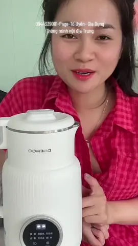 Cam kết 20p đổ ra là uống - không cần ngâm đậu trước qua đêm mất thời gian- cam kết k cần lọc -xay được đậu xanh- đậu đỏ- đậu đen- táo tàu không cần bỏ hột- hạt sen- rất tiện lợi- buổi sáng chỉ cần bỏ ra 20p có ngay 1 ly ngũ cốc nóng cho buổi sáng siêu tiện lợi đầy đủ chất dinh dưỡng,zalo-0944339081-Page-Tố Uyên-Gia dụng thông minh nội địa Trung