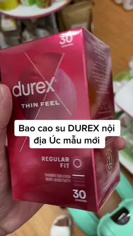 Bao cao su DUREX nội địa Úc mẫu mới #tiktokshoptet #shopbebubam2 