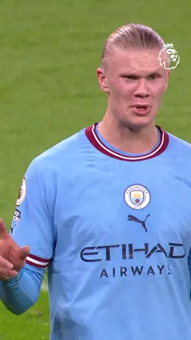 Haaland is one of a kind! 😅 #PremierLeague #haaland #mancity 