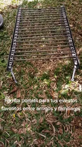 Parrilla portátil para disfrutar en cualquier parte del país. 😊 #parrillada #portodoelmundo #porencargo #entregainmediata 