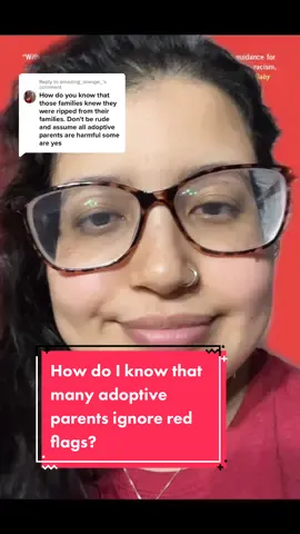 Replying to @amazing_orange_ #greenscreen if adoptive parents did a smidgen of research they’d know that most children in orphanages have parents and that trafficking is huge in international adoption #adoptioneducation #adoption #hopingtoadopt #fy #internationaladoption #news #transracialadoption 