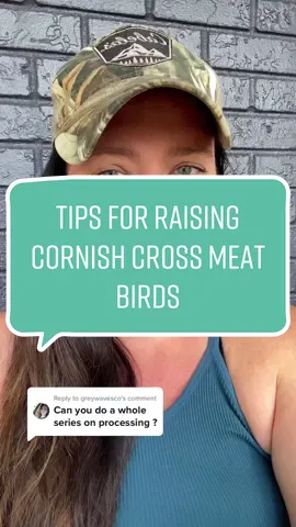 Replying to @greywavesco #cornishcross #meatbirds #homstead #raisingmeatbirds #growyourownfood #smallfarm #subsistencelife 