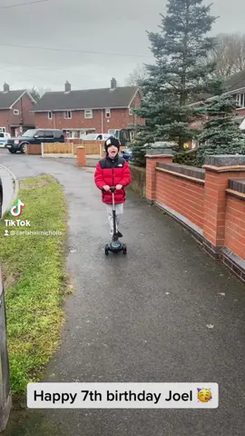 Happy 7th birthday Joel 💙