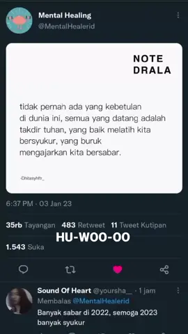 #bersyukur ##mentalhealing #fypgaknih 
