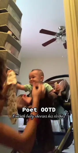 I’m half asleep so if you notice I’m slower than usual that’s definitely why 😂😂 he had my butt up all night #OOTD #babyoutfit #letthemchoose #hestoocute #smartbaby 