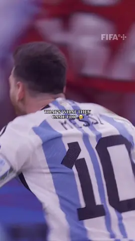 ‘ONE MORE MESSI MOMENT’ ❤️🥹 #Messi #Argentina #PeterDrury #FIFAWorldCup 