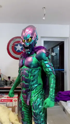 Duende verde #greenscreen #cosplay #marvel #viral #kiuzeta16 #parati 