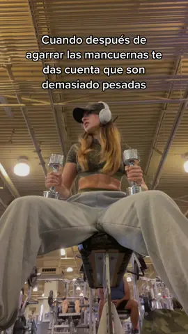 Si pasa #GymTok #gymrat #mancuernas #fyp 