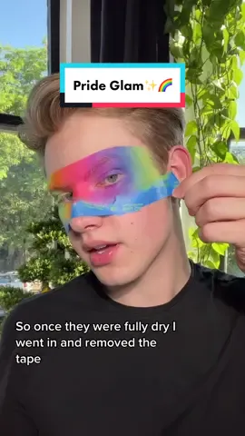 Hey #2023 🌈✨ So much coming this year :) wanted to reshare one of my favorite looks from #2022 Comment what you’d like to see on my page next 🥰🫡 #newyear #makeuptutorial #Pride #makeup #hauslabs 