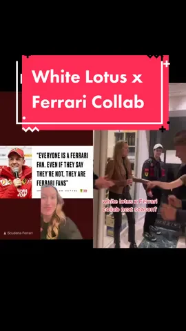 #duet with @eleonoraromandini worlds colliding #everybodyisaferrarifan #sebvettelfan #ferrarif1fangirl #shelovesf1  #f1popculture  #whitelotus 