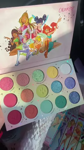 6 year old me is screaming🥹💗@colourpopco  #fyp #makeup #mua #makeupartist #winx #winxclub #colourpop #colourpopcosmetics #foryou #xyzbca #fypシ 