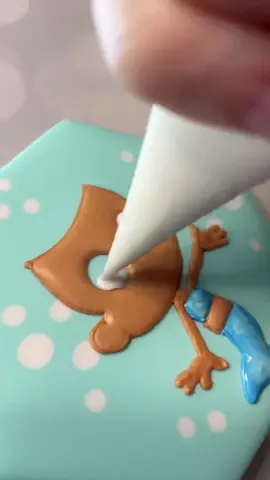 My kids used to love Bubble Guppies! Those songs still run through my head. 🤪 #bubbleguppies #kidshows #sugarcookies #cookiesoftiktok #cookieart #nickjr 