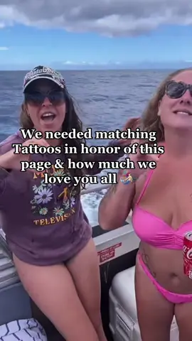 @Kara🐳 & I got matching tattoos in honor of this channel! Sorry for the cancelled live this morning 😭 we had many issues! But we’ll see you all weekend for whale adventures! #tattoos #comedivewithus #BestFriends #somebestfriendshavematchingtattoos #besties #ocean #mauipose 