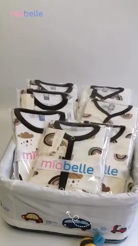 Kenalin nih moms motif best seller dari Miabelle yaitu Rainbow😍Yuk lengkapi koleksi baju nya🤗 #bajuanak #miabelle #bajubabynewborn #setelananak #fyp 