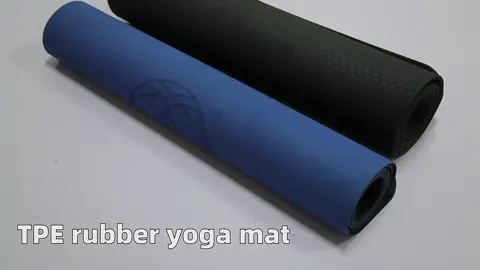 TPE+Rubber yoga mat #yoga #yogamat