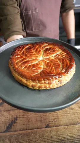 Galette des rois chocolat ガレット・デ・ロワ・ショコラ #料理動画 #tiktokfood #asmr #お菓子作り