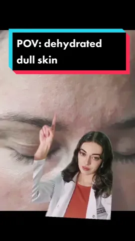Dehydrated skin means that your skin is lacking water. It can be dry and itchy and perhaps dull looking, too. Your overall tone and complexion may appear uneven, and fine lines are more noticeable. #skinglow #skincare #skincare #skincareroutine #skintok #skintips #fyp #foryou #foryourpage #fy 