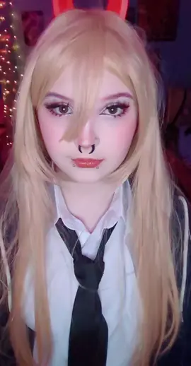 she has no idea what's going on ever #power #powercosplay #csm #chainsawman #chainsawmancosplay #csmcosplay #cosplay #anime #manga #fyp #foryou 