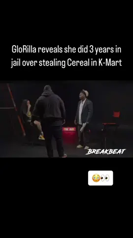 GloRilla reveals she did 3 years in jail over stealing Cereal in K-Mart!.. 😳👀 @Gloria Boyd  @FunnyMarco #WSHH #trending #artist 