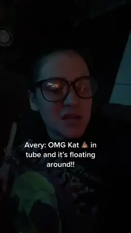 Guess you have to clean the tube twice today 