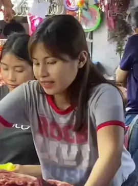 sanaol ganito kaganda ang tindira ng baboy sa palengke