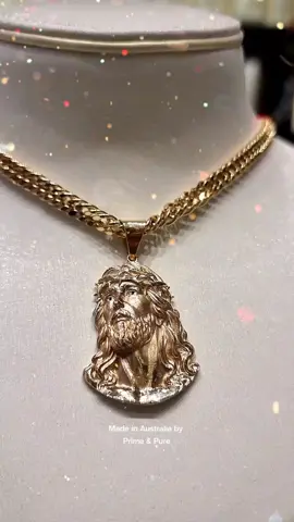 our #jesus Jesus Pendant is proudly #madeinaustralia  from real solid #gold . Available in 9, 18  21 and 22k #gold. 
