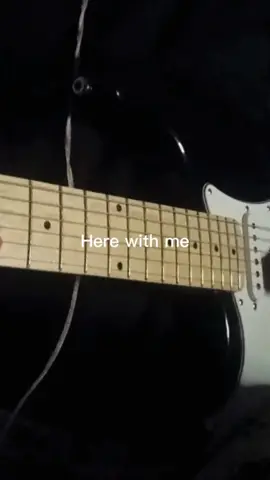 here with me #coversong #guitarelectric 