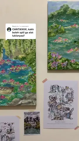 Replying to @. rata-rata bisa beli di e-commerce atau artstore kayaa gramed/artland/paperclip dll yaa semoga membantuu hihi <3 #artsupplies #artwork #fyp #artistsoftiktok #arttok 