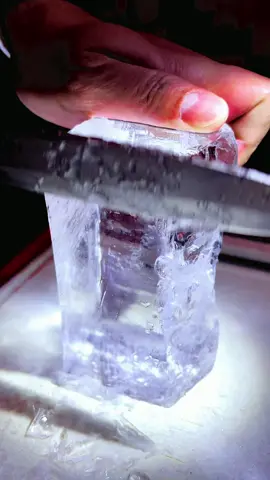 Ice Carving🧊#ASMR #ICE ASMR#bartender #氷の職人#diamond 