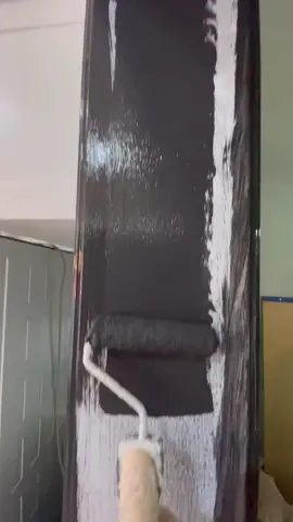 Smooth as silk! Our team of finest painters put in the extra effort to sand in between coats, resulting in a flawless finish on these opening trims. The transformation from white to black is stunning - it's all in the details. #paint #painting #renovation #homerenovation #DIY #beforeandafter #interiordesign #homedecor #makeover #construction #homeimprovement #remodel #renovationproject #handyman #contractor #paintjob #blackandwhite #transformation #detailsmatter