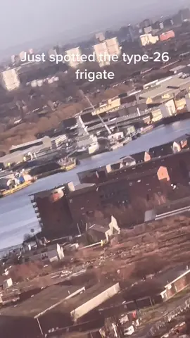 Royal Navy type-26 frigate (HMS Glasgow) #fyp #royalnavy #UK #britain #HMSglasgow