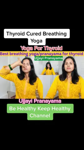Thyroid Cured Breathing Yoga | Yoga For Thyroid | Ujjayi Pranayama | #tiktoknepaltiktok #tiktok #tiktoknepali #tiktok #tiktokindia #foryou #viral_video  #thyroidproblems #yogaforbeginners #thyroidhealth #thyroidcancer #tiktokusa #morivation #Fitness #behealthykeephealthy #yogagirl #mahalaxmisilwal #yogalifestyle #healthyliving #doyoga #hypothyroidism #thyroidhealth #foryoupage #foryou #goviral #viralvideo #