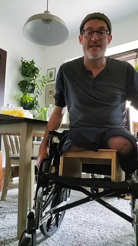 In which the Legless Gardener is excited by a new way to be a legless cook. #baka #prostheses #wheelchair #cooking #challenges #adaptive #amputee #amputeelife 