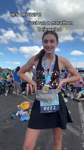 I look like a drowned rat, but I feel like it’s acceptable since I just ran 26.2 miles lol #rundisney#rundisneymarathon#disneymarathon#firstmarathon#taylorswift#rundisney2023#rundisney2023marathonweekend#rundisneymarathonweekend#bejeweled#taylornation#taylorswift#midnights#taylorsmidnights#meetmeatmidnight @taylorswift @Taylor Nation 