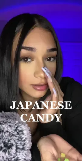 what other international snack should I try? 💚💛 #asmr #internationalsnacks #japanesecandy #chewingsound #fyp 