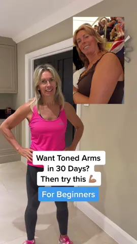 Do this every day to tone your arms - beginner home arm workout for you to try! Give it a go!   #Fitness #weightloss #workout #loseweight #homeworkout #bodytransformation #getfit #beginnerworkout #fyp #fypシ 