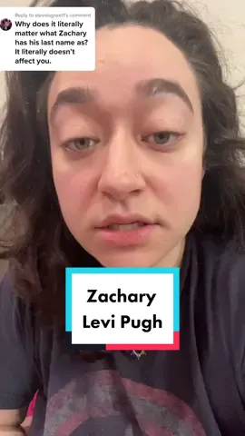 Replying to @steveisgreat1 #greenscreen stay out of Jewish business #zacharylevi #zacharylevipugh #queerrepresentation #queerromance #lgbt #lgbtq #queer #jew #jewish #jewishrepresentation 