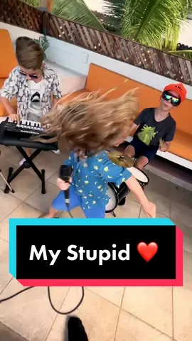 Our boys have been obbsessed with our new song ‘My Stupid Heart’ and wanted to perform it for our TiKTok peeps! What should their band name be?! #walkofftheearth #mystupidheart #romeoeats #wote #wotekids #fyp #foryou #foryoupage #newmusic #musictok #producertok #newsong  