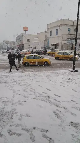 ثلوج مدينة الكاف 24 جانفي 2019 ❄❄. ربي يرحمنا بالغيث النافع 🤲🤲 تصوير 📽: Jaafer