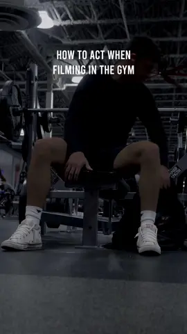 It was honestly super nice of them to even stop and wait. And obviously it can be a hassle to wait for everyone to pass just to get your set on camera. But, I’ve been seeing a lot of videos of people lately getting upset about people walking in their shot.  You are in a gym, people are there to workout, not to be extras in your social media content, be respectful. #fypシ #gymetiquette #Fitness #gym