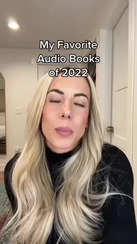 My Favorite Audio Books from 2022. #audible #DoritosTriangleTryout #BookTok #colleenhoover #carolalovering #lisajewell #bookrecommendations 
