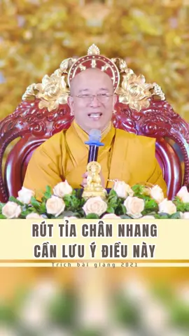 Rút tỉa chân nhang cần lưu ý điều này. #thaythichtructhaiminh #bavangpagoda #kysutamlinh @bavangpagoda