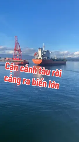 Cận cảnh tàu rời cảng ra biển lớn #thuythuvienduong #thomay #xuhuong #haiseafarer #TetNayLaNhat #taubien #taubien #cokhi #tetxanha #thuthuy #tauvienduong 