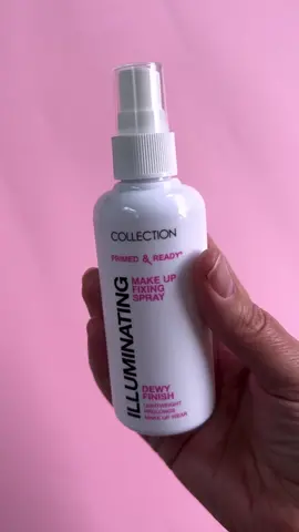 The ASMR you've been waiting for 🙌 We're OBSESSED with the Primed & Ready Dewy Makeup Fixing Spray ✨ Only £4.99 @Superdrug 🛍 #collection #collectioncosmetics #affordable #makeup #BeautyTok