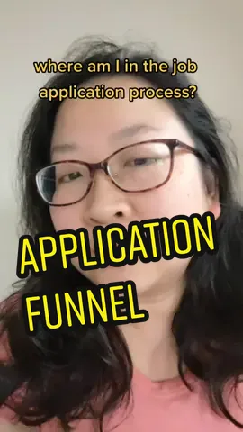 there are 3 stages to the funnel: at the top is applications, middle is interviewing and bottom is negotiating your offer. #jobapplications #jobadvice #newjob #corporatelife 