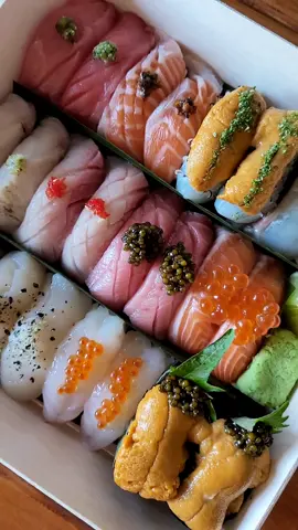 Sushi Art 🍣🍣 . 📍Choo Omakase, Austin 📷 @chef_choo (IG)