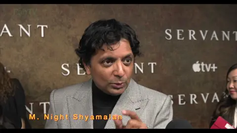 Servant: Season 4 with M. Night Shyamalan #appletv #fabtv #mnightshyamalan #newyork #redcarpet #premiere